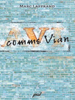 cover image of V comme vian